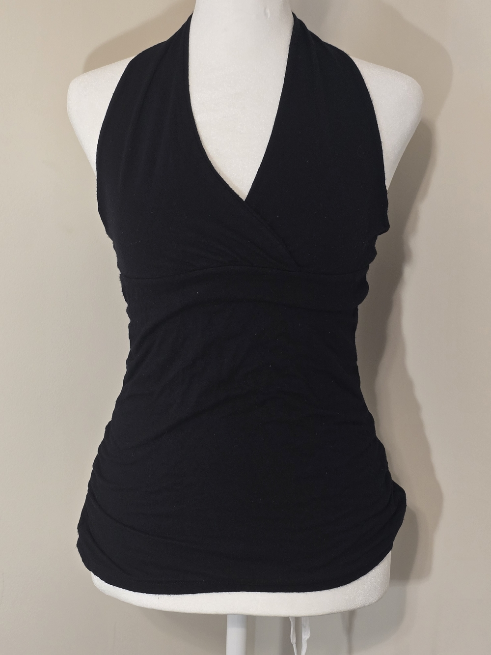 H&M Women’s Black Halter Wrap Top, Size S